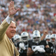 Former Oakland Raiders head coach John Madden waves to the crowd before the AFC-NFC Hall of Fame pre-season game in Canton, Ohio.